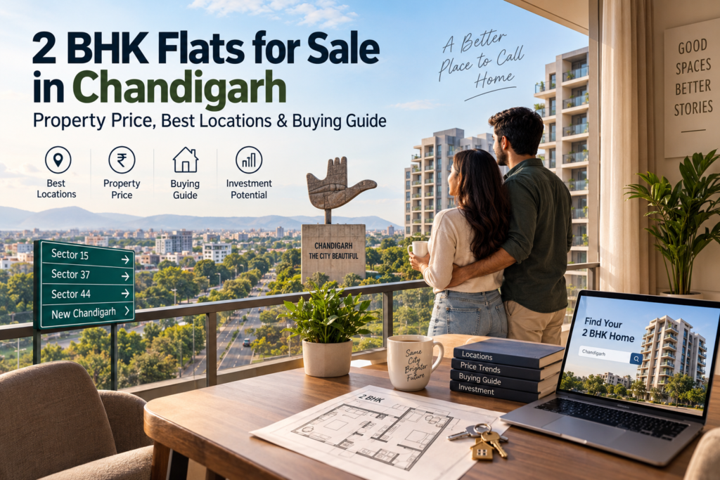 2 BHK flats for sale in Chandigarh